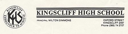 Kingscliff Letterhead